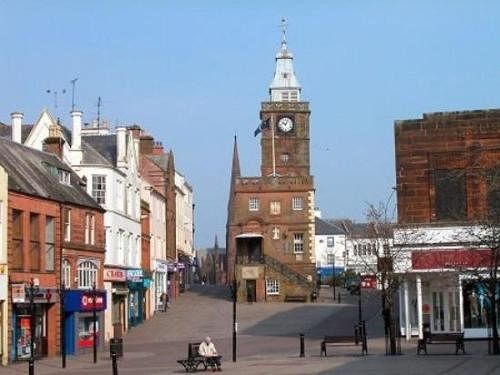 White Hart Hotel Dumfries Extérieur photo